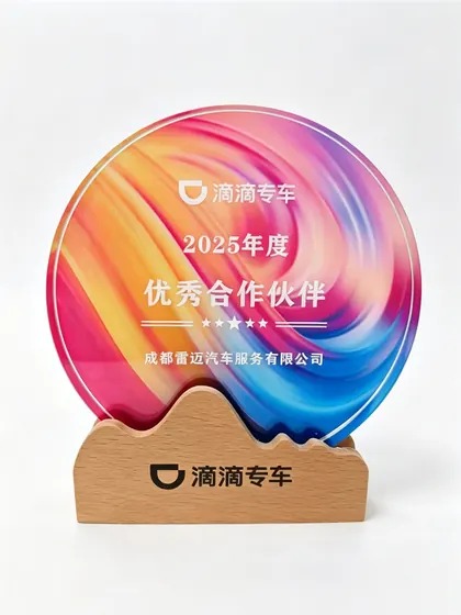 东风风神2025年优秀战略合作伙伴奖（成都雷迈荣誉）